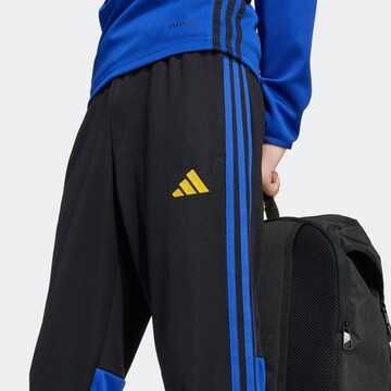 ADIDAS PERFORMANCE Tapered Sporthose 'Tiro 25 Essentials' in Blau