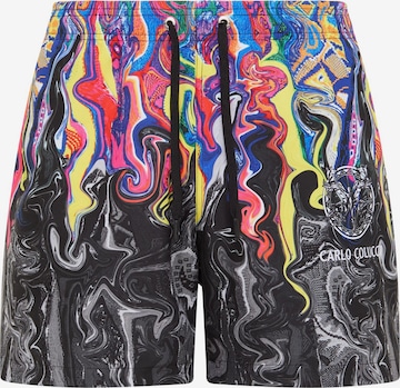 Pantalon 'Demaku' Carlo Colucci en mélange de couleurs : devant