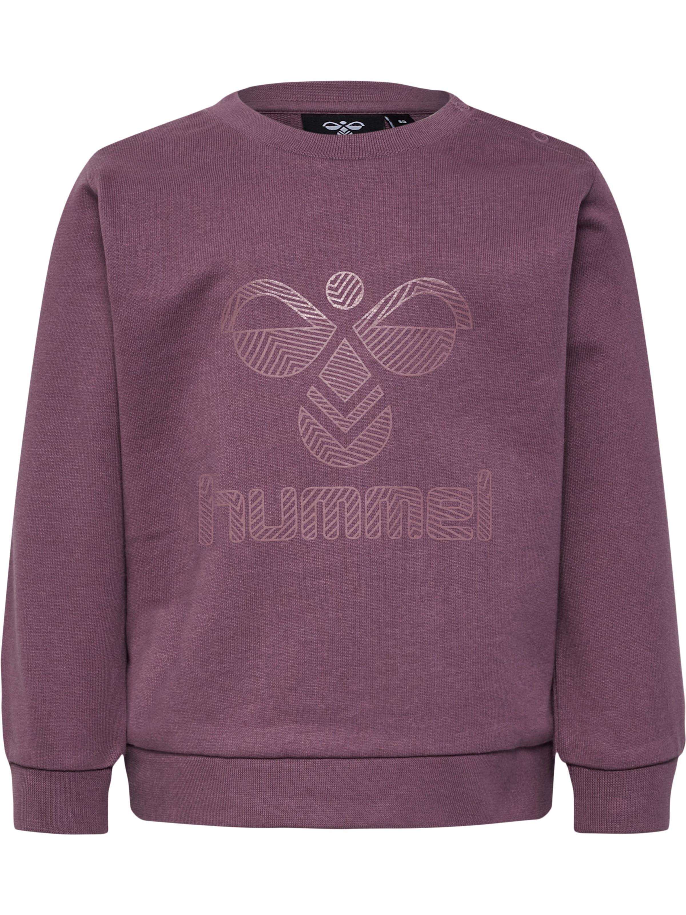 Hummel Sweatshirt in Lila: Vorderseite