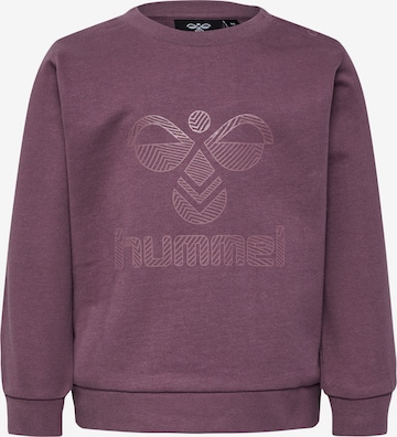 Hummel Sweatshirt in Purple: front