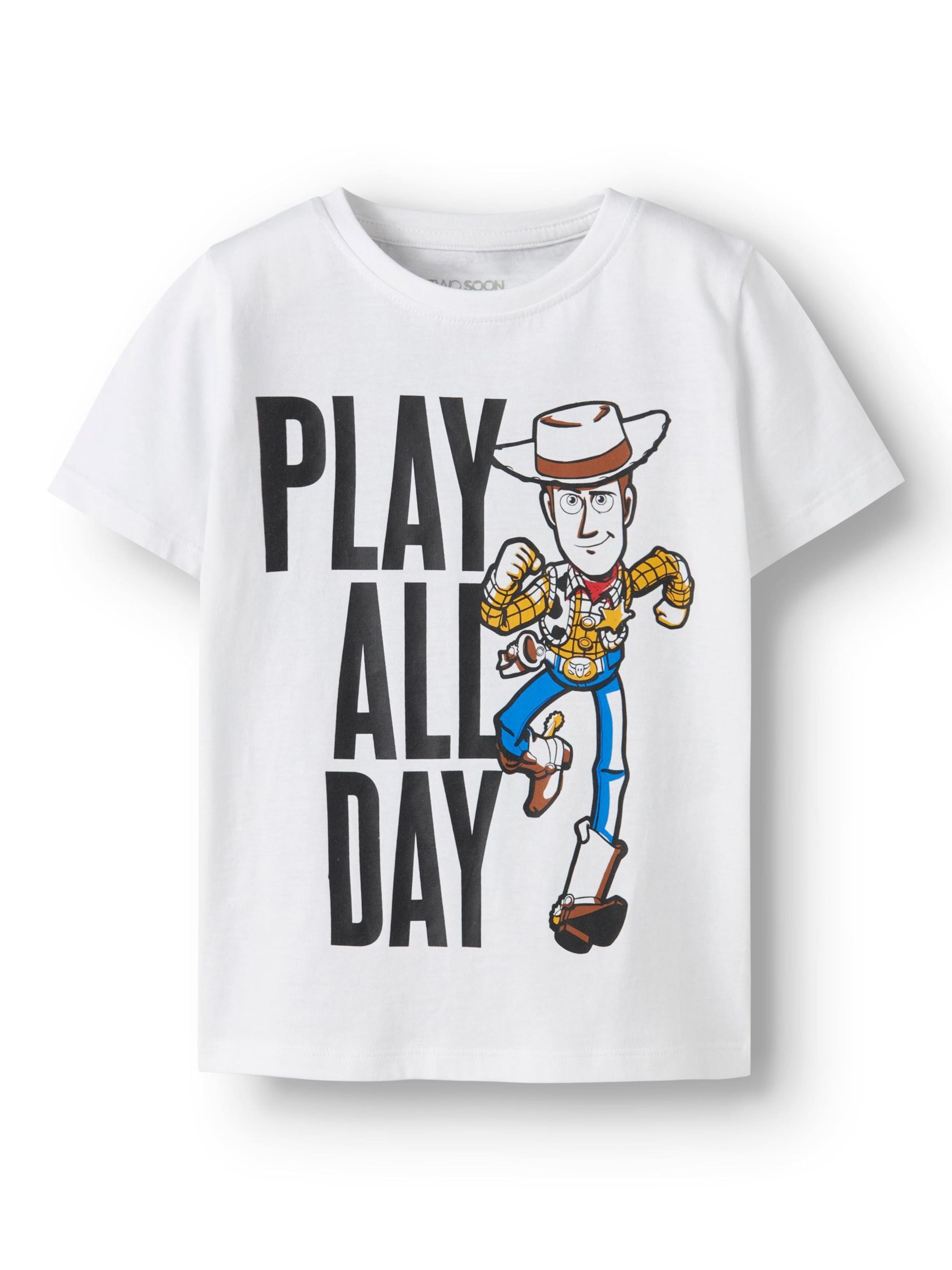 TWO SOON Koszulka 'Toy Story' w kolorze szary