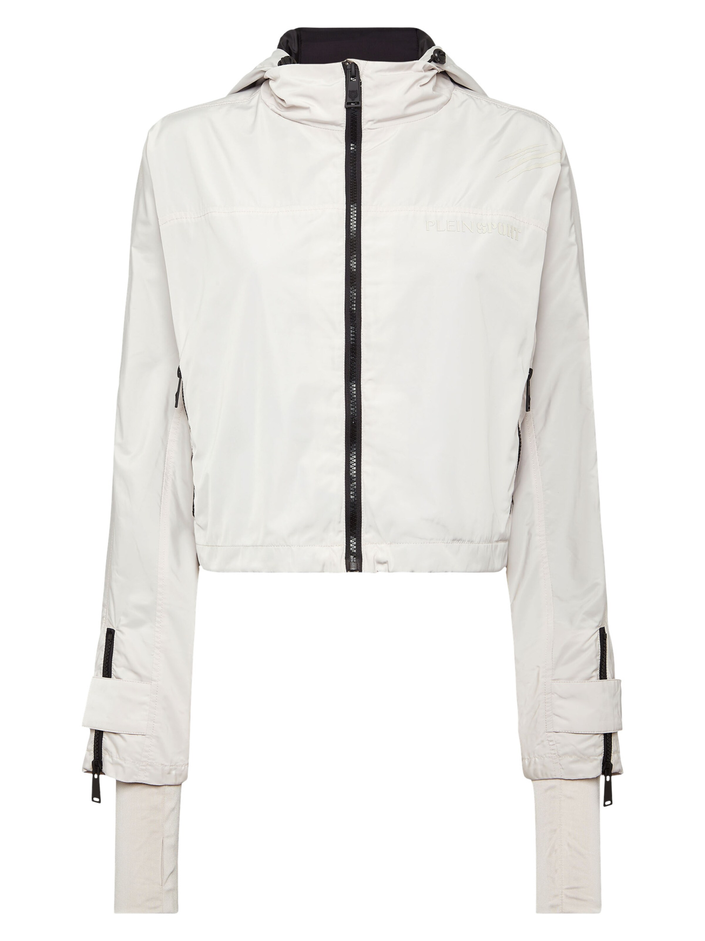 Plein Sport Between-season jacket 'Scratch' in Grey: front