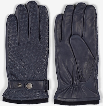 Mezzoguanti 'Leather Gloves Axel Grey' di Howard London in grigio: frontale