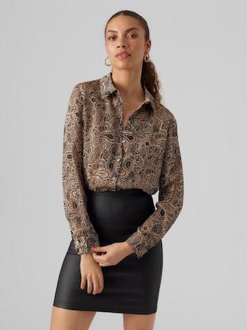 VERO MODA Bluse i beige