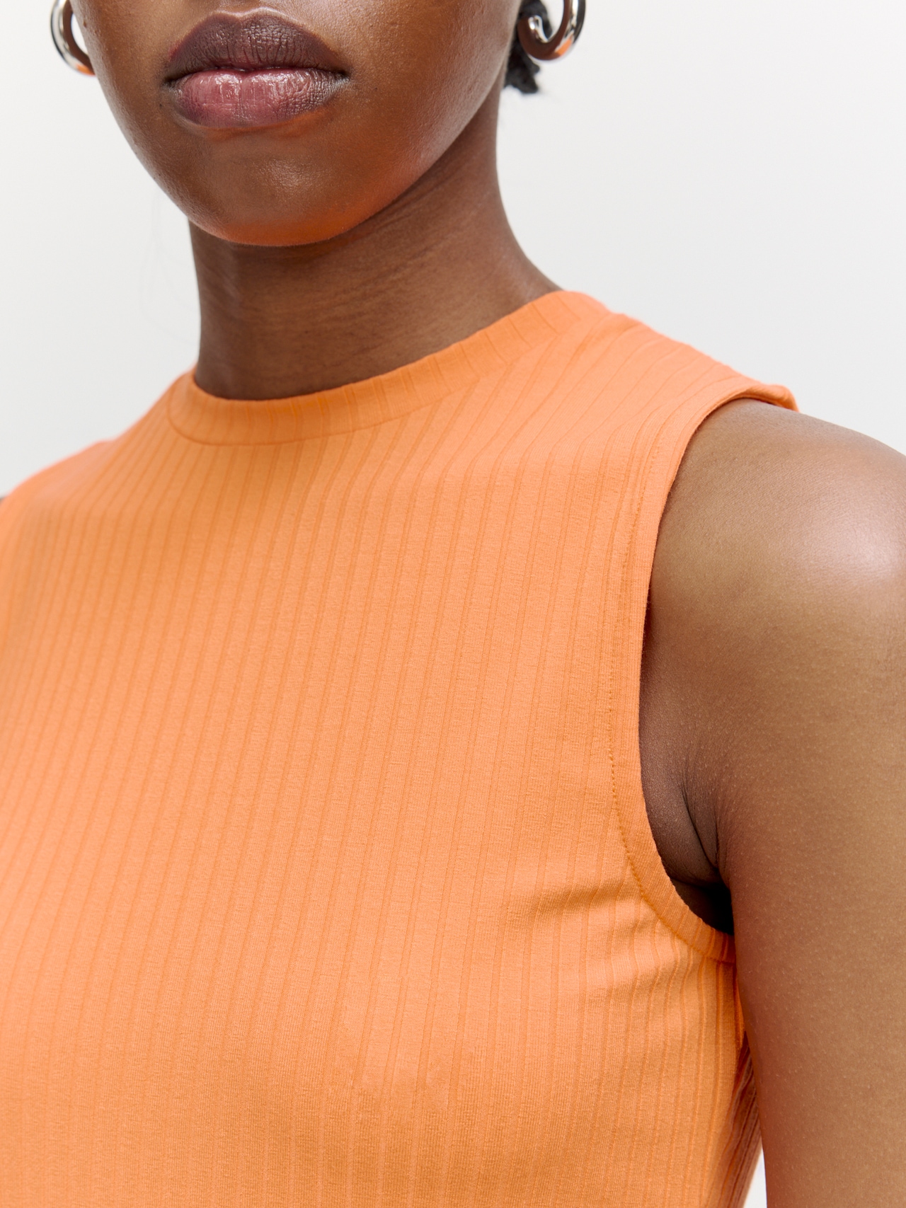 EDITED Top 'Naela' arancione