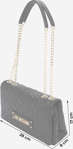 Love Moschino Schultertasche in Schwarz