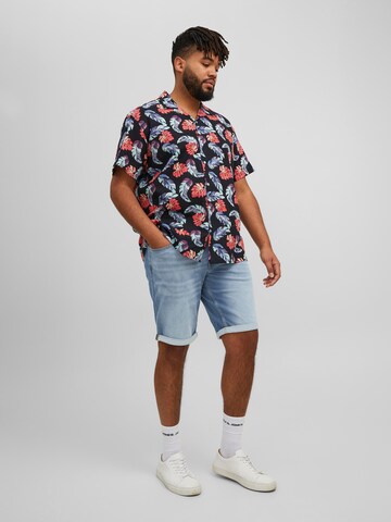 Jack & Jones Plus Regular Дънки 'Rick' в синьо