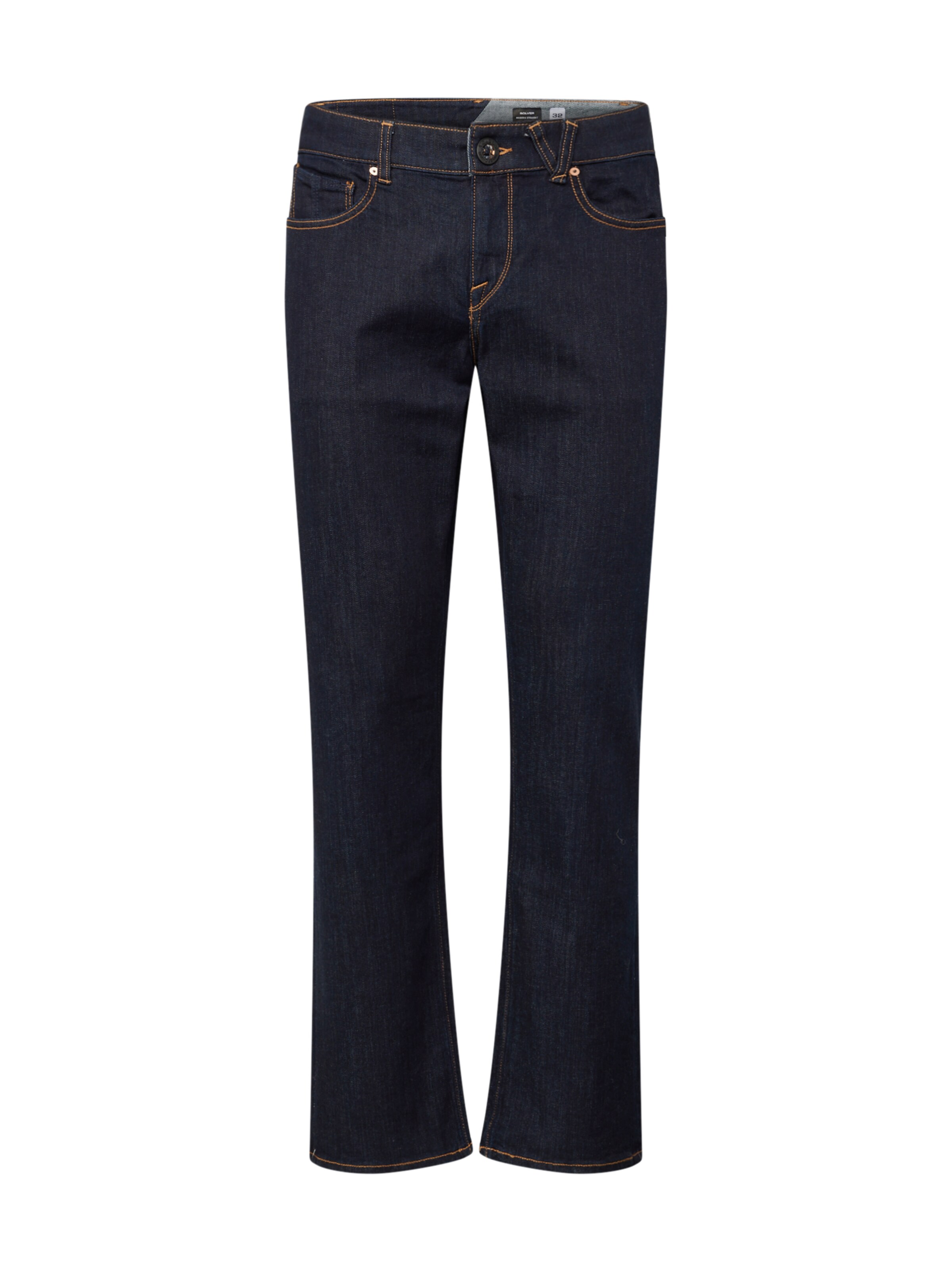 Regular Jean 'Solver' Volcom en bleu : devant