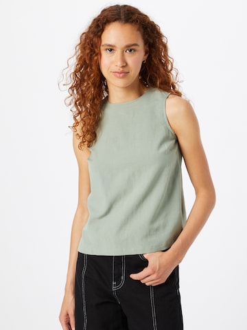 Warehouse Top in Green: front