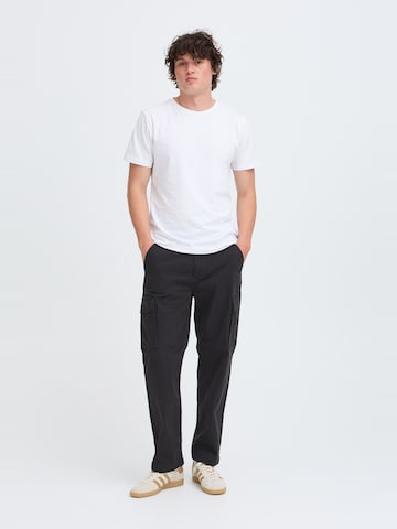 Regular Pantalon cargo 'BHNatan' BLEND en noir : devant