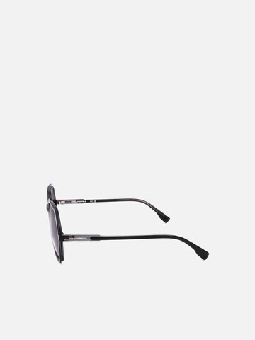Karl Lagerfeld Zonnebril in Zwart