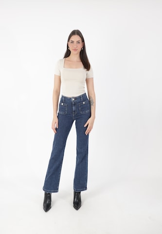 Elara Loosefit Broek in Blauw