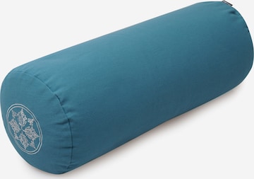 Yogishop Nackenrolle in Blau: Vorderseite