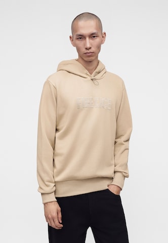 Sweat-shirt 'KRISTAN2' Bogner Fire + Ice en beige : devant