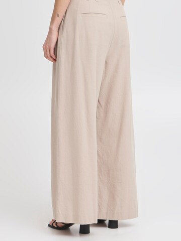 ICHI - Loosefit Pantalón ' IHUNITY ' en beige