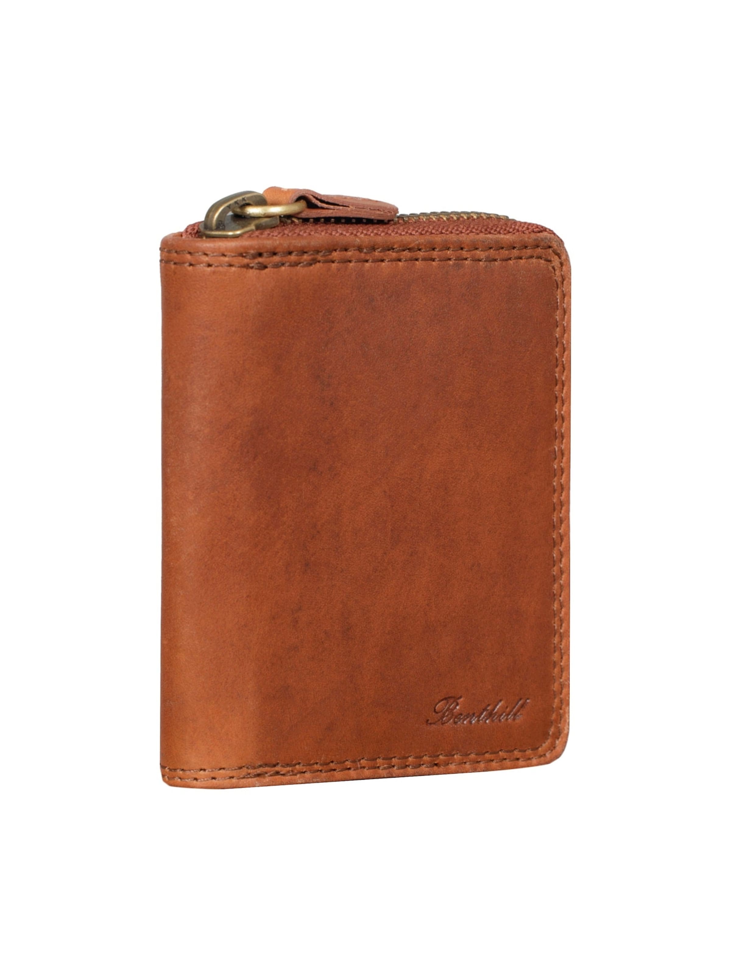 Benthill Wallet in Brown: front