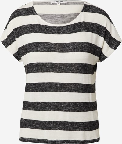 ABOUT YOU Shirt 'Lamya' in schwarz / weiß, Produktansicht