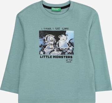 Maglietta di UNITED COLORS OF BENETTON in verde: frontale