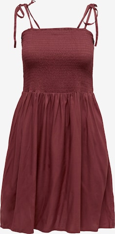 ONLY - Vestido de verano en rojo: frente