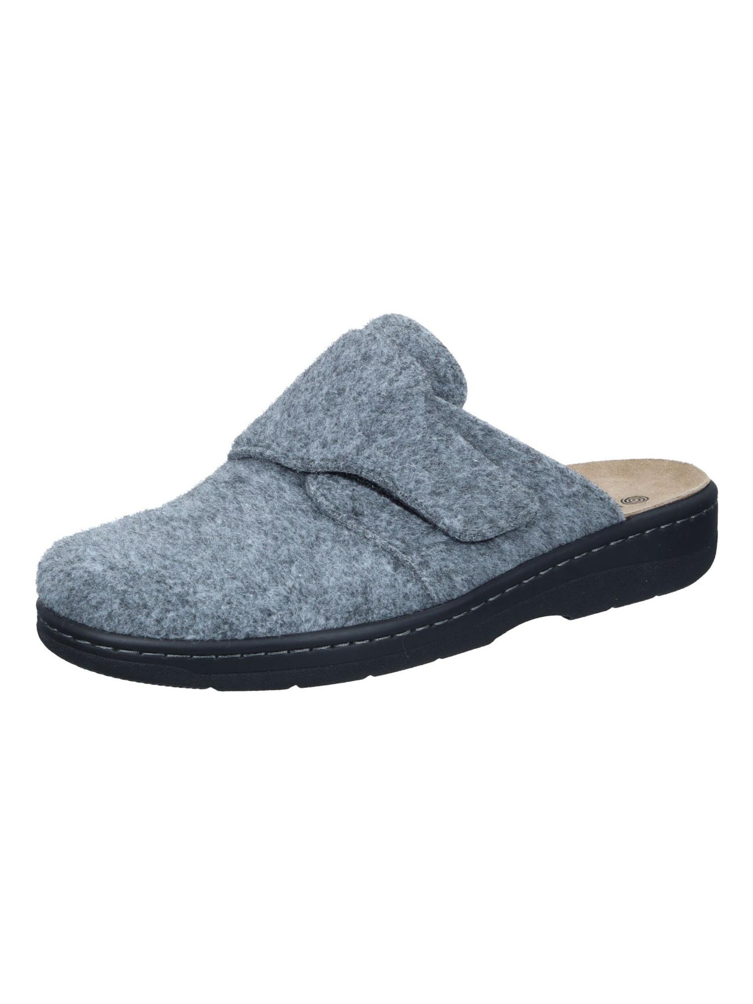 DR. BRINKMANN Slippers 'CHELVA HOME' in Grey: front