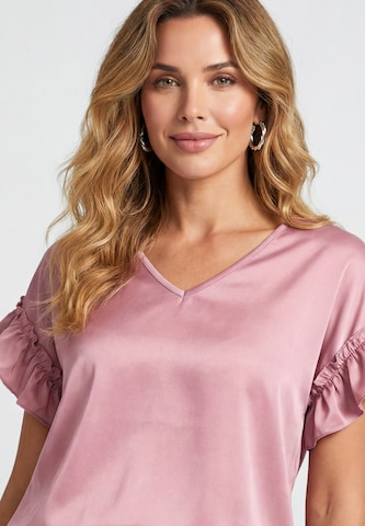 usha BLACK LABEL Blouse in Pink