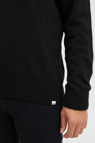 !Solid Strickpullover 'Durant' in Schwarz