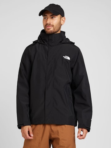 THE NORTH FACE Outdoorová bunda 'Sangro' – černá: přední strana