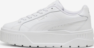 Chaussure de sport PUMA en blanc : devant
