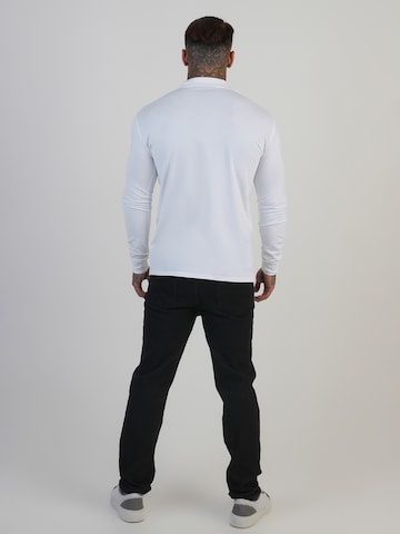 T-Shirt SikSilk en blanc