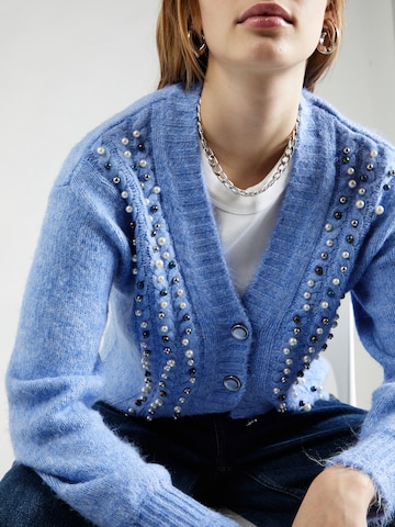 ONLY Knit cardigan 'MARIAN' in Blue