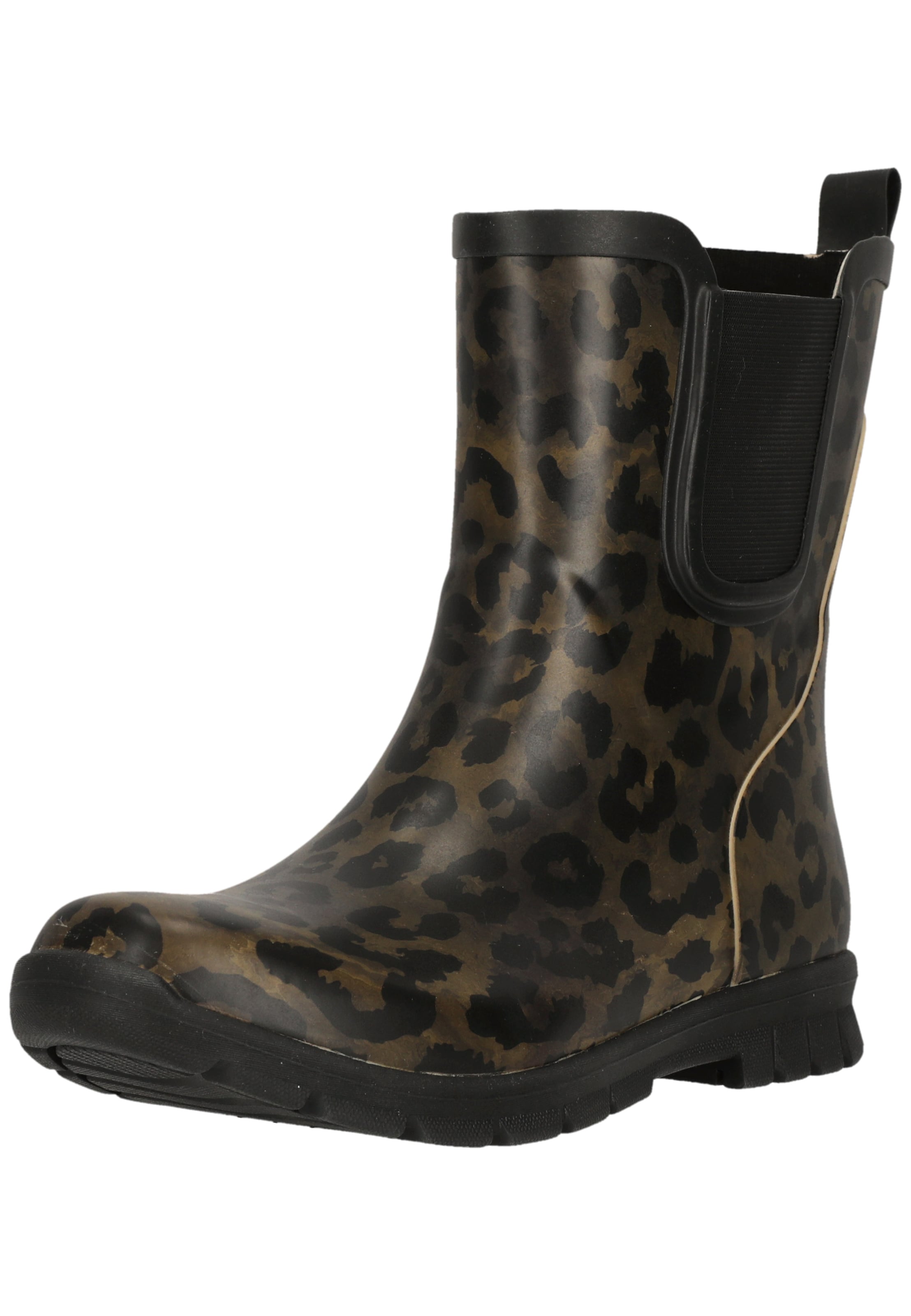 Weather Report Gummistiefel 'Snicker' in Braun: Vorderseite