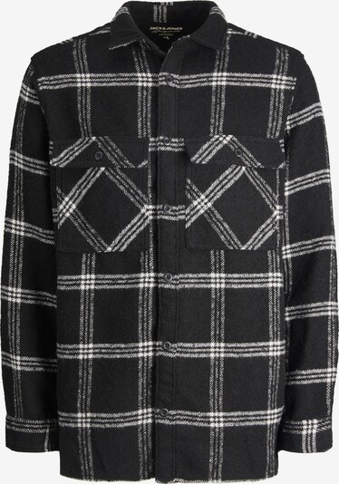 JACK & JONES Button Up Shirt 'GORDON' in Black / White, Item view