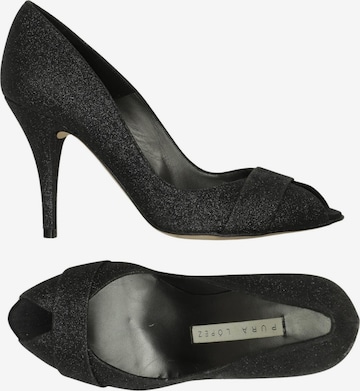 PURA LOPEZ Pumps 36,5 in Schwarz: Vorderseite