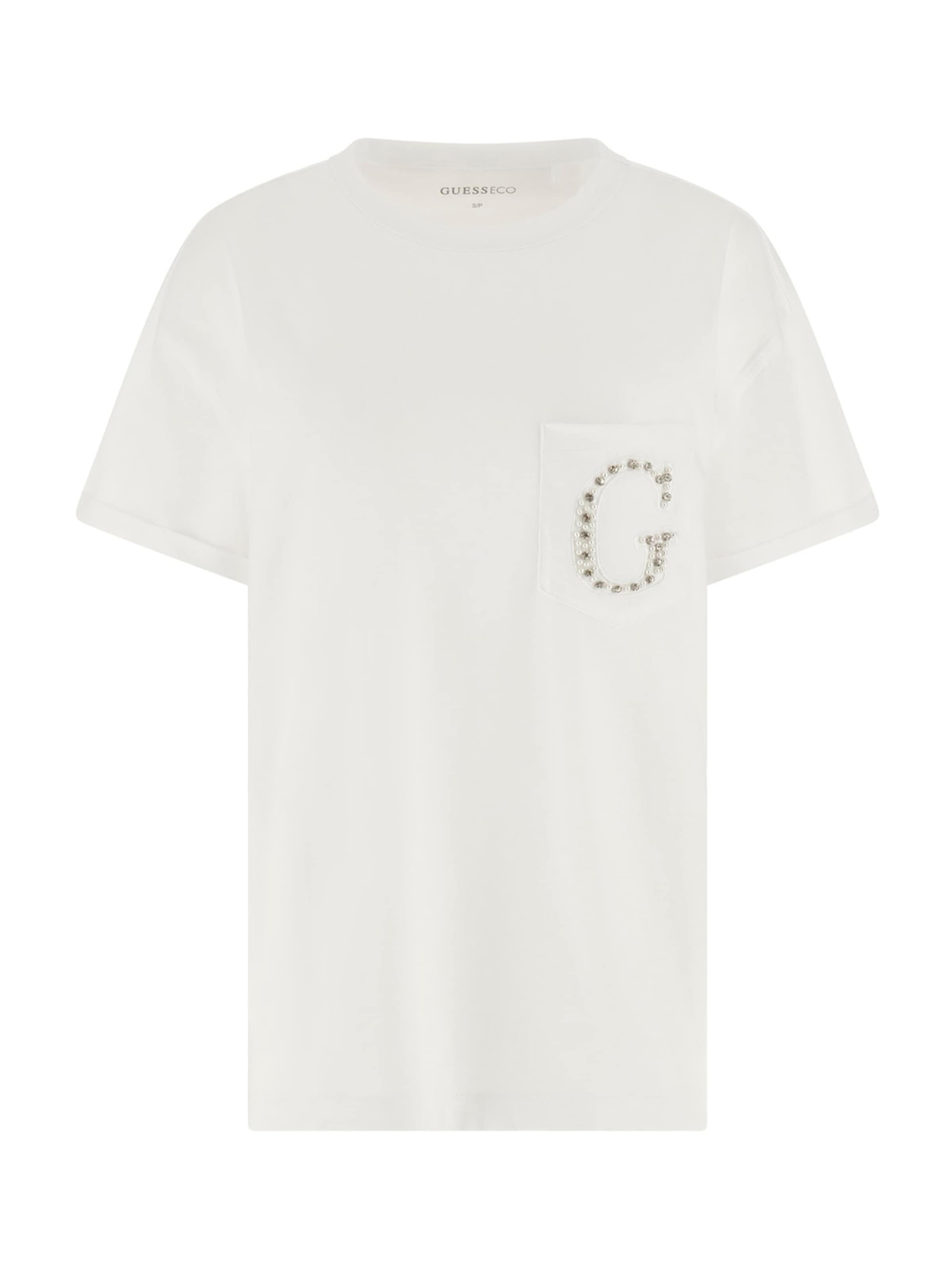 GUESS Shirt in White: front