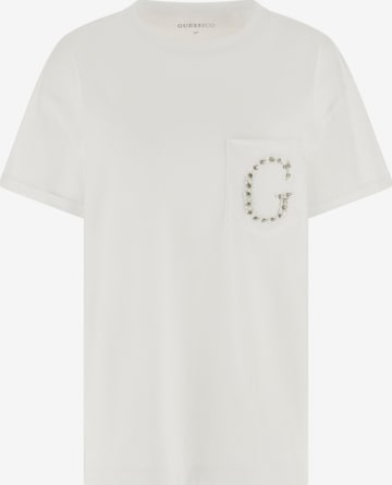 GUESS Футболка в Белый: спереди