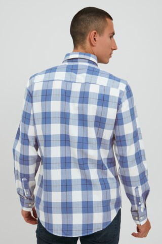 Casual Friday Regular fit Button Up Shirt 'Anton' in Blue