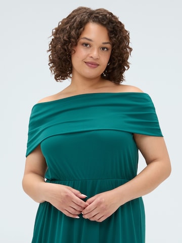 Robe Fiorella Rubino en vert