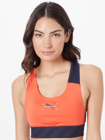 PUMA Bustier Sports-BH i orange: forside