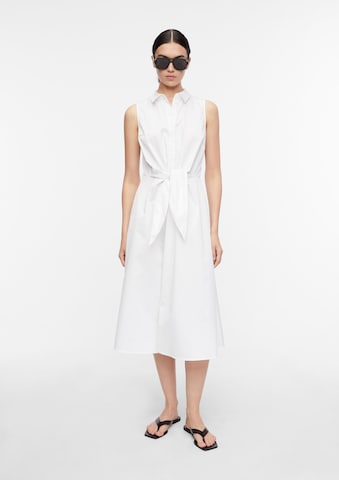 Robe-chemise COMMA en blanc