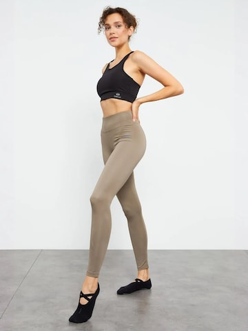 Slimfit Leggings di Tommy Life in beige
