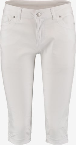 Hailys Slim fit Pants 'Jenna' in White: front