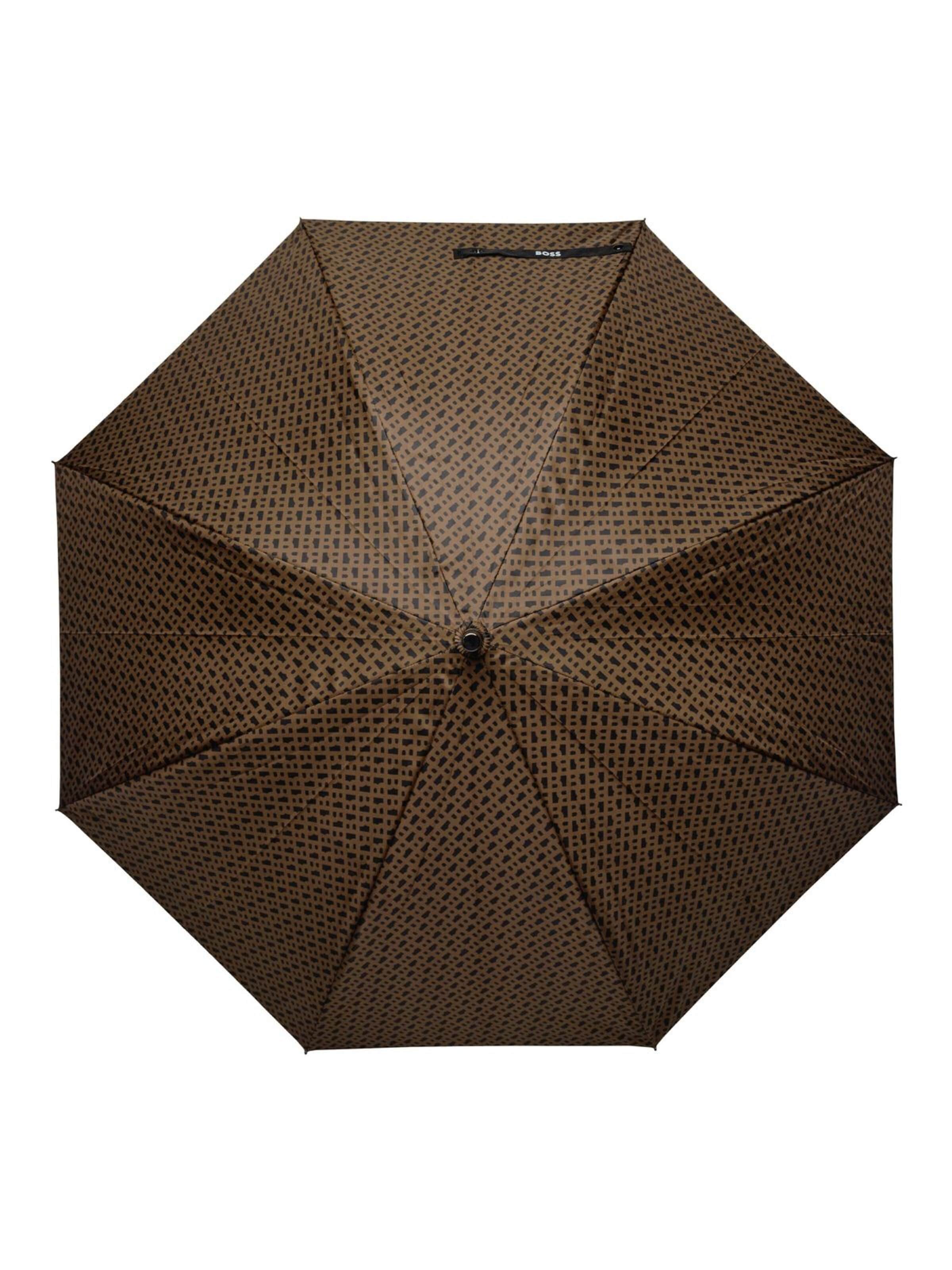 BOSS Umbrella 'Umbrella Monogramme' in Beige