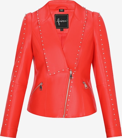 Demisezoninė striukė 'Fashion Look' iš faina, spalva – oranžinė-raudona, Prekių apžvalga