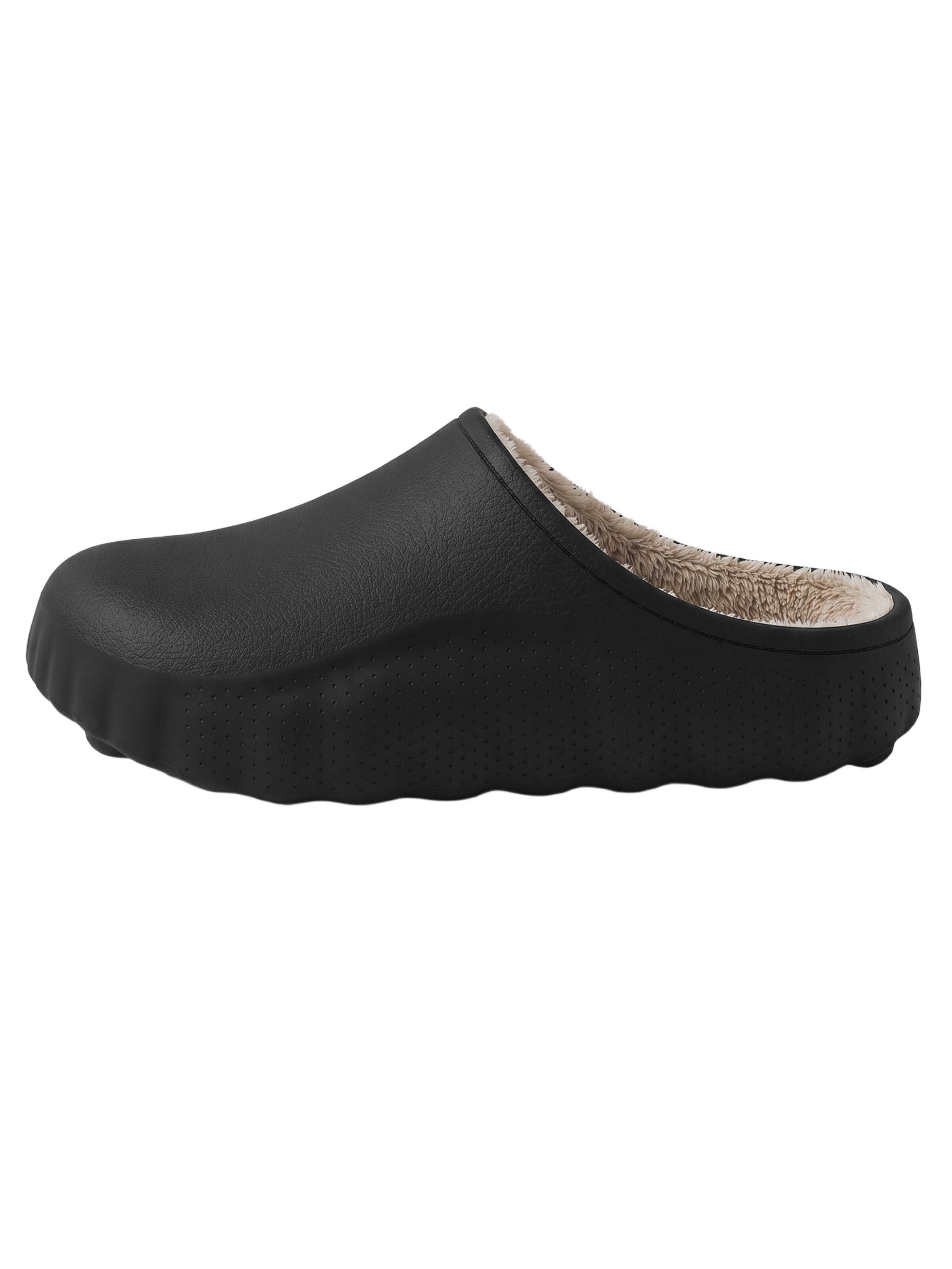 BONVERANO Hausschuh‌‌‌‌‌‌ in Schwarz: Vorderseite