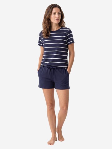 SCHIESSER Pajama 'Mix & Relax' in Blue
