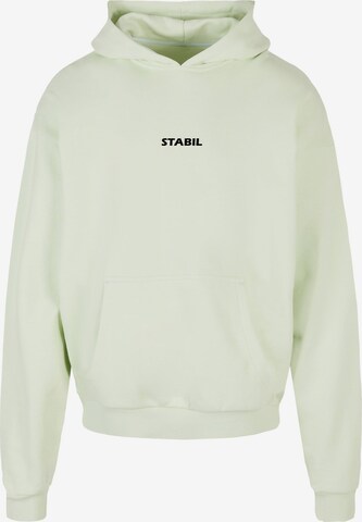 Merchcode Sweatshirt ' Stabil' in Green: front