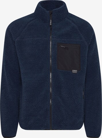11 Project Fleece Jacket 'Prromy' in Blue: front