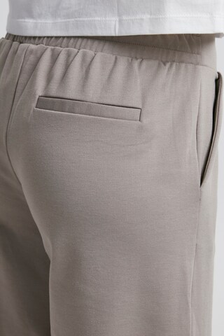 Wide Leg Pantalon à pince 'KATE' ICHI en beige