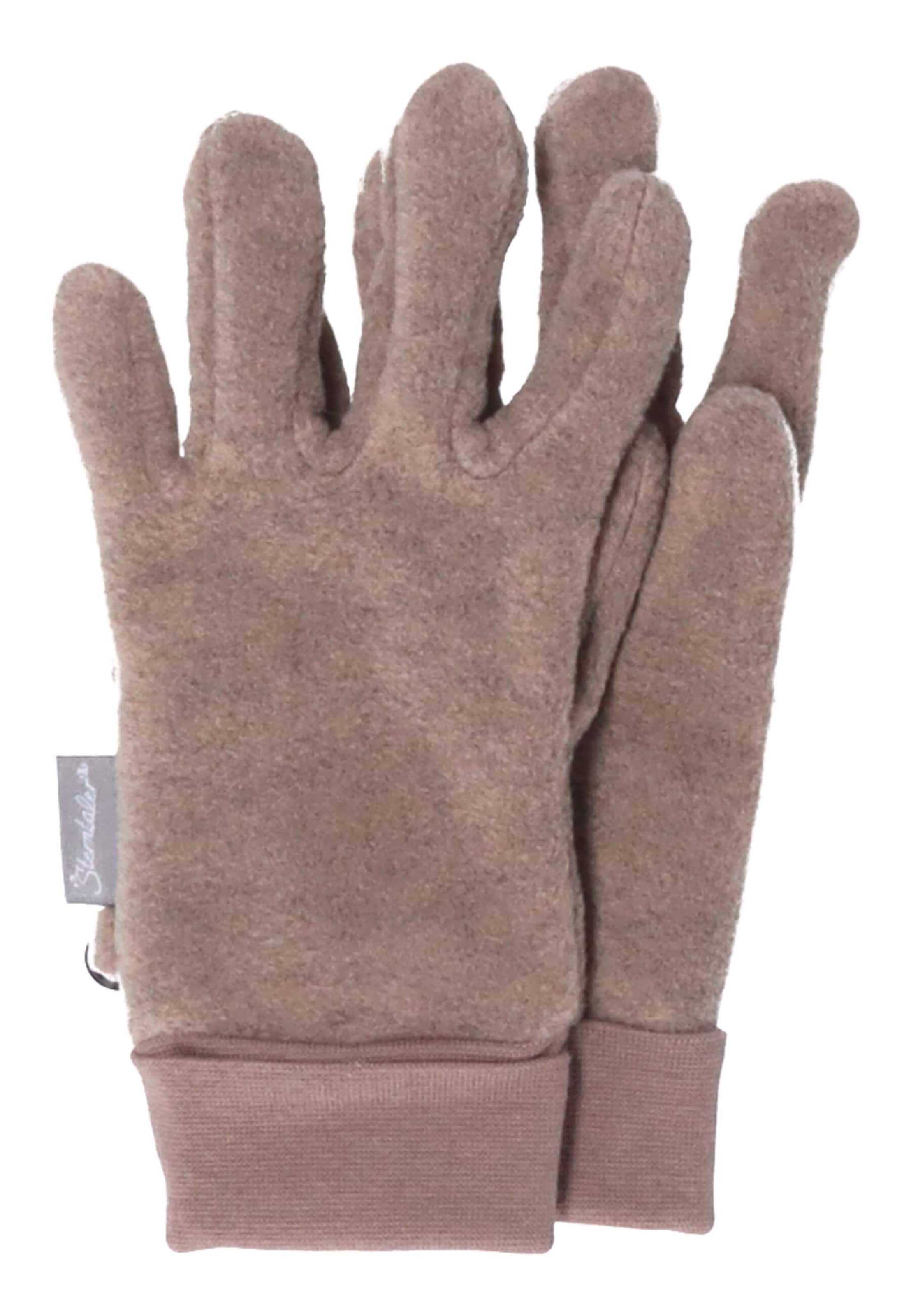STERNTALER Gloves in Brown: front