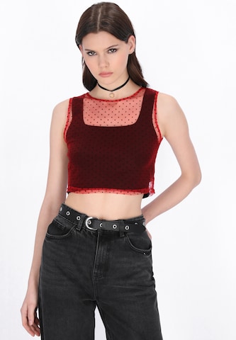 myMo ROCKS - Top en rojo: frente